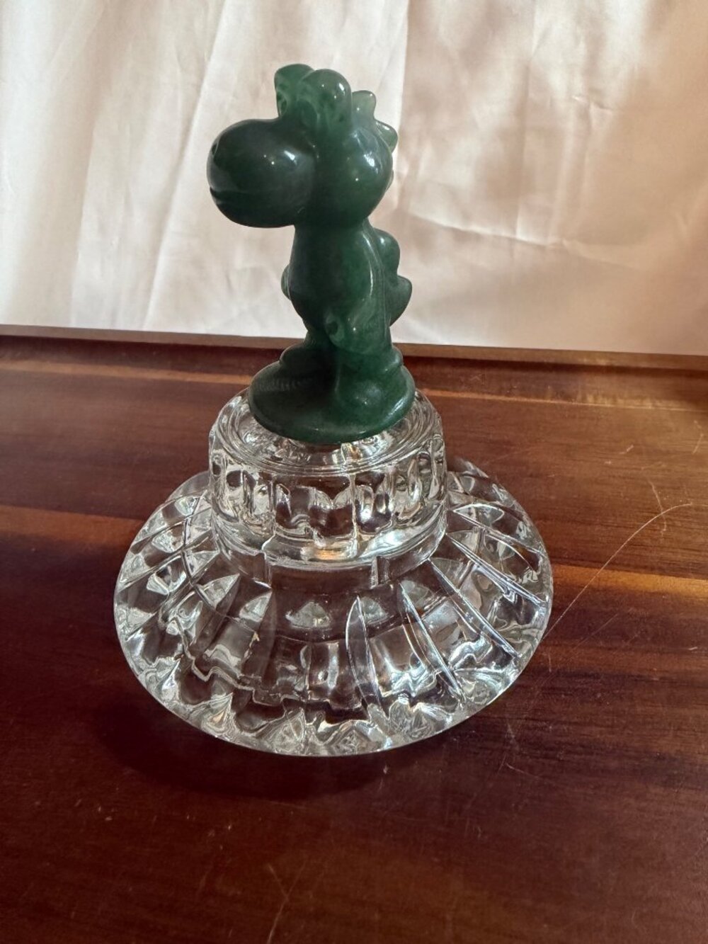 Green Aventurine Yoshi Crystal Carving
